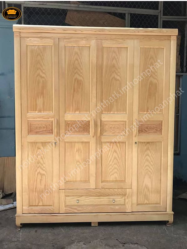 tủ quần áo gỗ tự nhiên giá rẻ