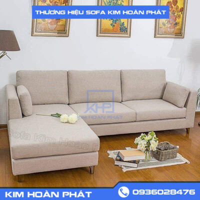 Sofa Góc Vải Nhỏ Gọn KHP-01