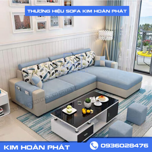 Sofa Phòng Khách Góc Vải KHP12